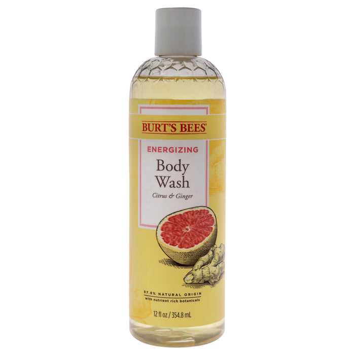 Energizing Citrus and Ginger Body Wash by Burts Bees for Women - 12 oz Body Wash