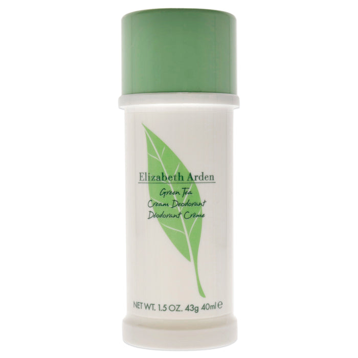 Té verde de Elizabeth Arden para mujeres - Desodorante en crema de 1,5 oz