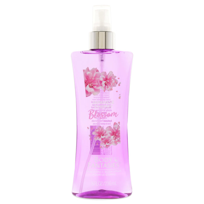 Spray corporal con fragancia de flor de cerezo japonés exclusivo de Body Fantasies para mujeres - Spray corporal de 8 oz