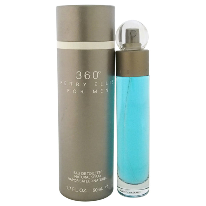 360 de Perry Ellis pour homme - Vaporisateur EDT de 1,7 oz