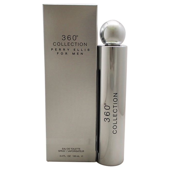 Colección 360 de Perry Ellis para hombres - Spray EDT de 3,4 oz