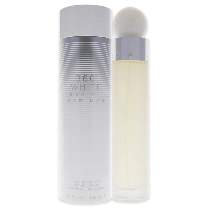 360 White de Perry Ellis pour homme - Vaporisateur EDT de 3,4 oz