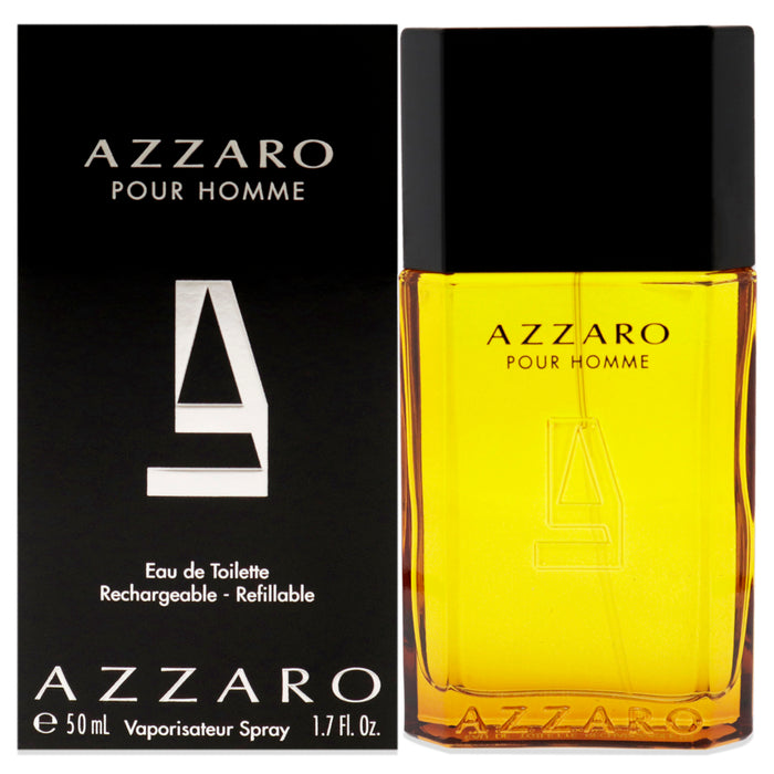 Azzaro par Azzaro pour hommes - Spray EDT de 1,7 oz (rechargeable)