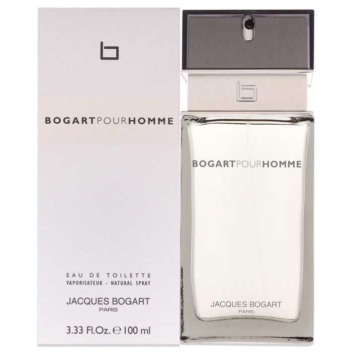 Bogart Pour Homme de Jacques Bogart para hombres - Spray EDT de 3,33 oz