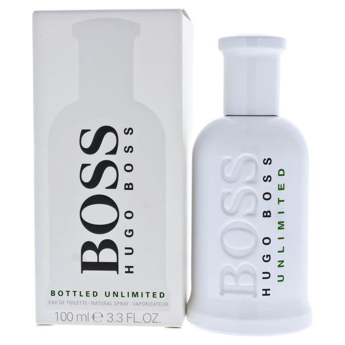 Boss Bottled Unlimited de Hugo Boss para hombres - Spray EDT de 3,3 oz