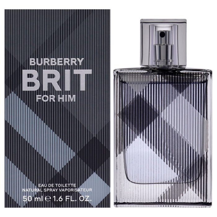 Burberry Brit de Burberry para hombres - Spray EDT de 1,6 oz