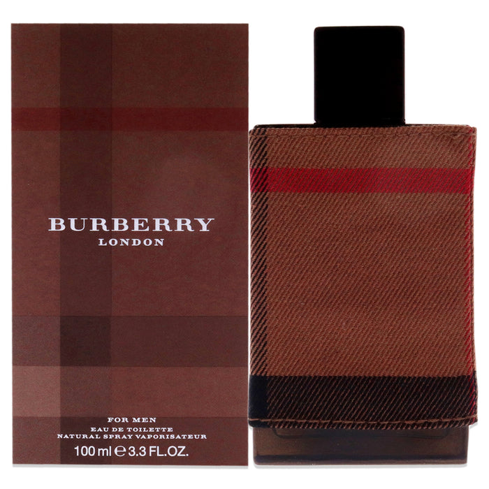 Burberry London de Burberry para hombres - Spray EDT de 3,3 oz
