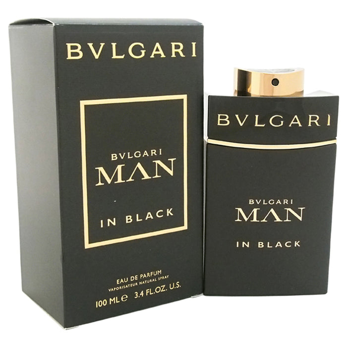 Bvlgari Man In Black de Bvlgari para hombres - Spray EDP de 3.4 oz