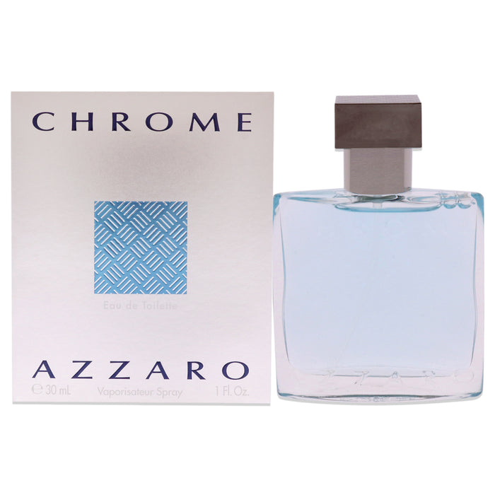 Chrome de Azzaro para hombres - Spray EDT de 1 oz