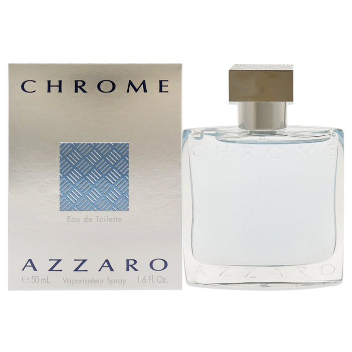 Chrome de Azzaro para hombres - Spray EDT de 1,7 oz