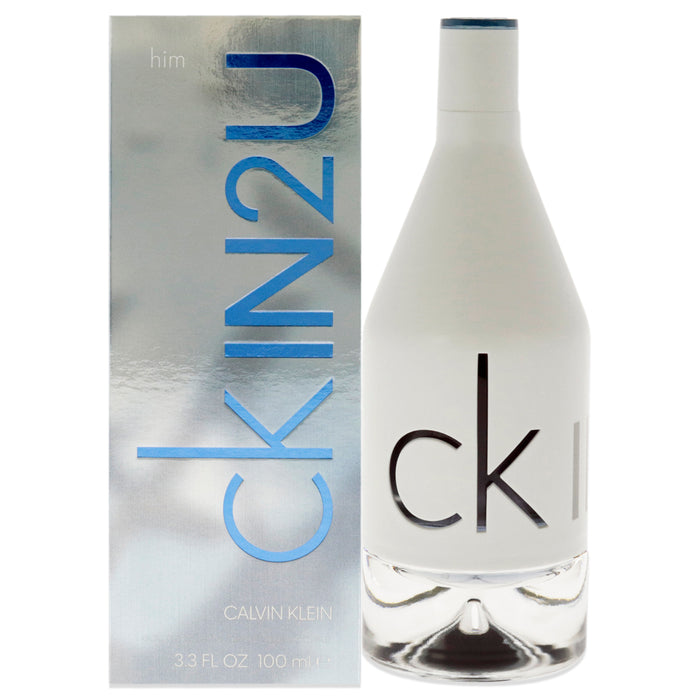CKIN2U de Calvin Klein pour homme - Vaporisateur EDT de 3,3 oz