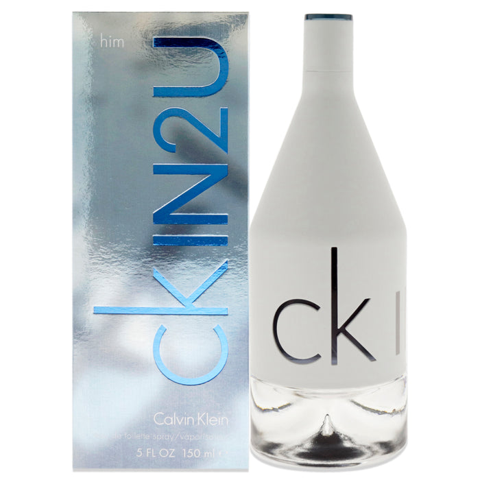 CKIN2U de Calvin Klein para hombres - Spray EDT de 5 oz