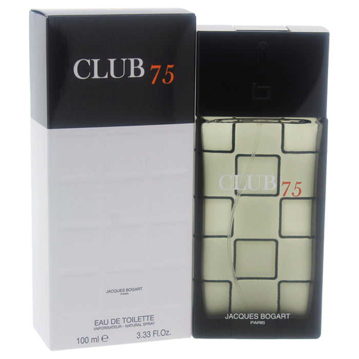 Club 75 de Jacques Bogart pour homme - Spray EDT de 3,33 oz