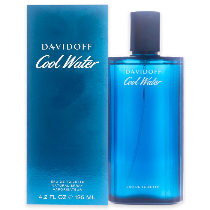 Cool Water de Davidoff pour hommes - Spray EDT de 4,2 oz