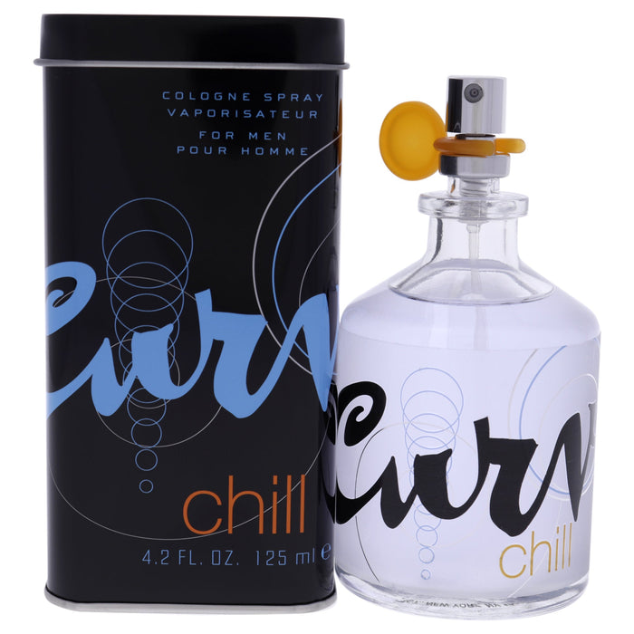 Curve Chill de Liz Claiborne para hombres - Colonia en spray de 4,2 oz