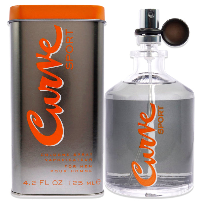 Curve Sport de Liz Claiborne para hombres - Colonia en spray de 4.2 oz