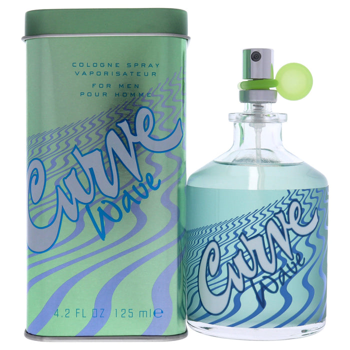 Curve Wave de Liz Claiborne para hombres - Colonia en spray de 4.2 oz