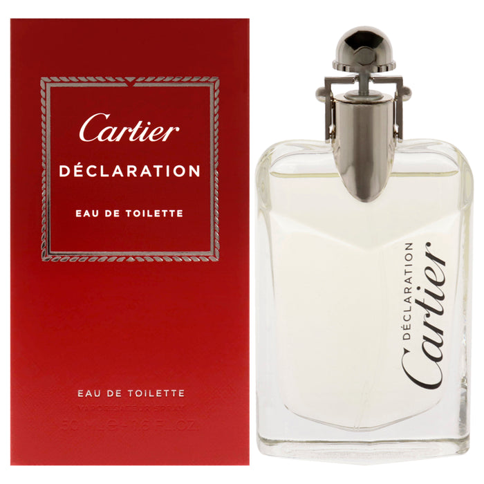Déclaration de Cartier pour hommes - Spray EDT de 1,6 oz