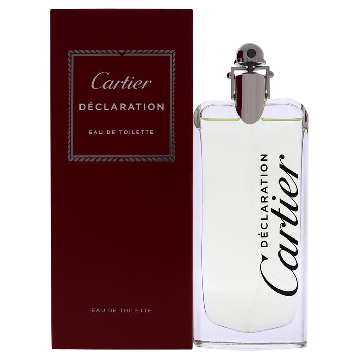 Déclaration de Cartier pour hommes - Spray EDT de 3,4 oz