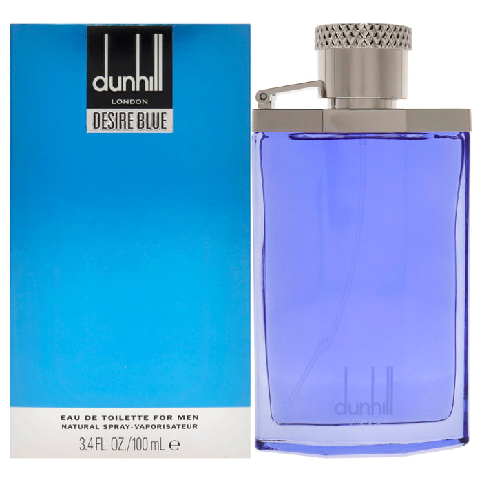 Desire Blue by Alfred Dunhill for Men - 3.4 oz EDT Spray