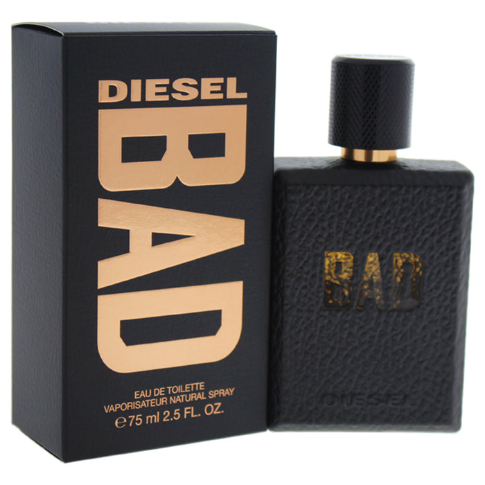 Diesel Bad de Diesel para hombres - Spray EDT de 2.5 oz