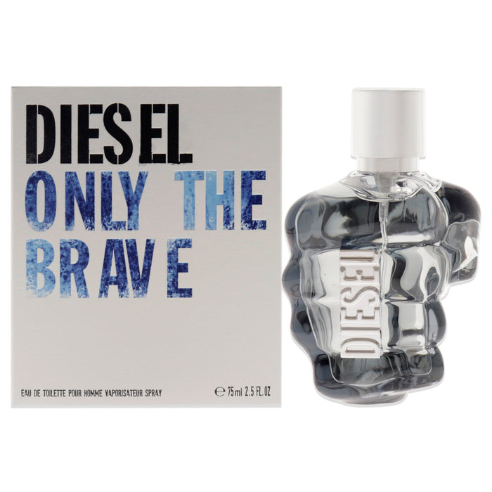 Diesel Only The Brave de Diesel pour homme - Vaporisateur EDT de 2,5 oz