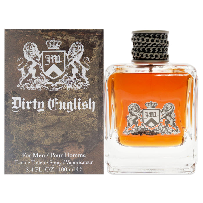 Dirty English by Juicy Couture for Men - 3.4 oz EDT Spray