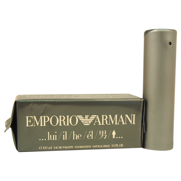 Emporio Armani de Giorgio Armani para hombres - Spray EDT de 3,4 oz