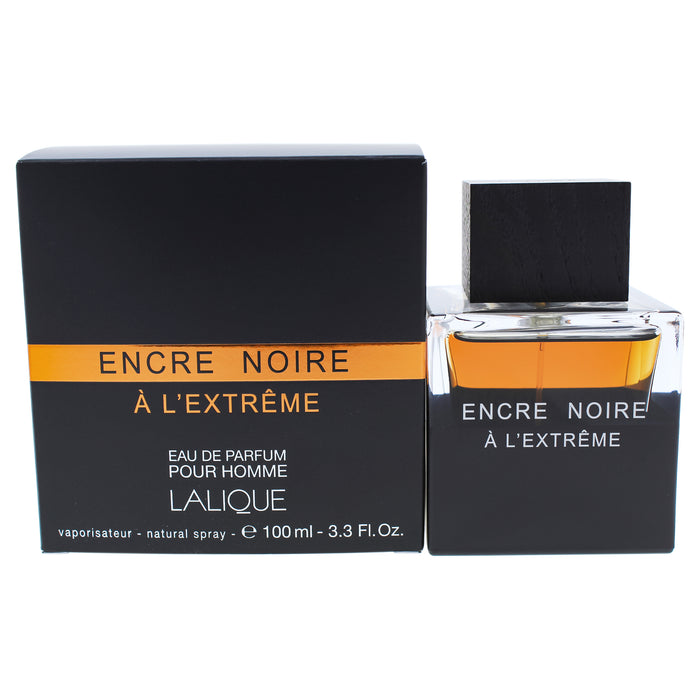 Encre Noire A LExtreme de Lalique para hombres - EDP en aerosol de 3.3 oz