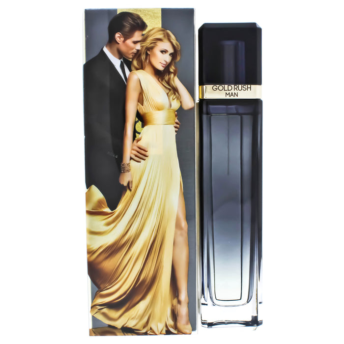 Gold Rush de Paris Hilton para hombres - Spray EDT de 3,4 oz 