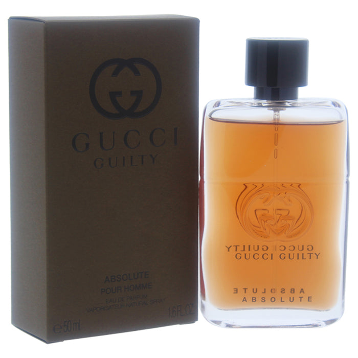 Gucci Guilty Absolute de Gucci para hombres - EDP en aerosol de 1.6 oz
