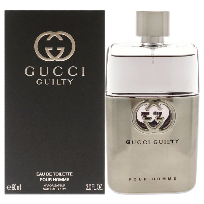 Gucci Guilty de Gucci para hombres - Spray EDT de 3 oz