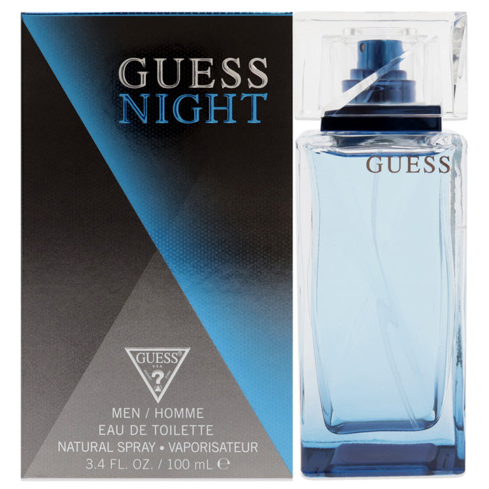 Guess Night de Guess para hombres - Spray EDT de 3.4 oz