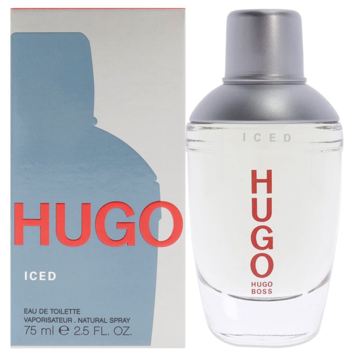 Hugo Iced de Hugo Boss pour homme - Vaporisateur EDT de 2,5 oz