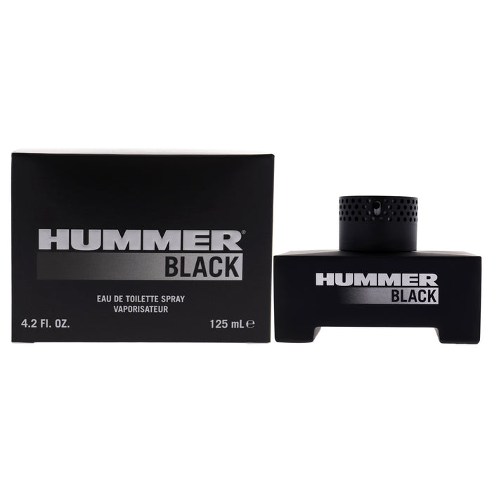 Hummer Black de Hummer para hombres - Spray EDT de 4.2 oz
