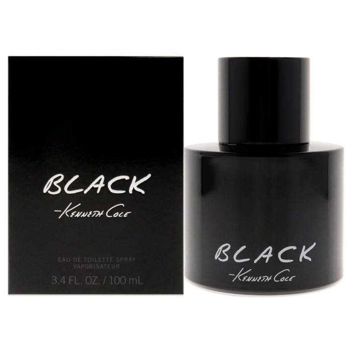 Kenneth Cole Black by Kenneth Cole for Men - 3.4 oz EDT Spray