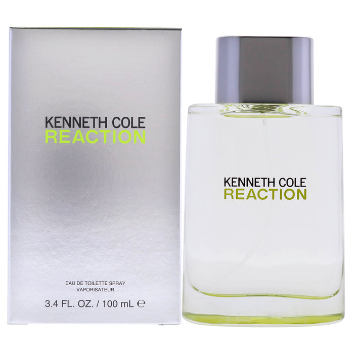 Kenneth Cole Reaction de Kenneth Cole para hombres - Spray EDT de 3.3 OZ