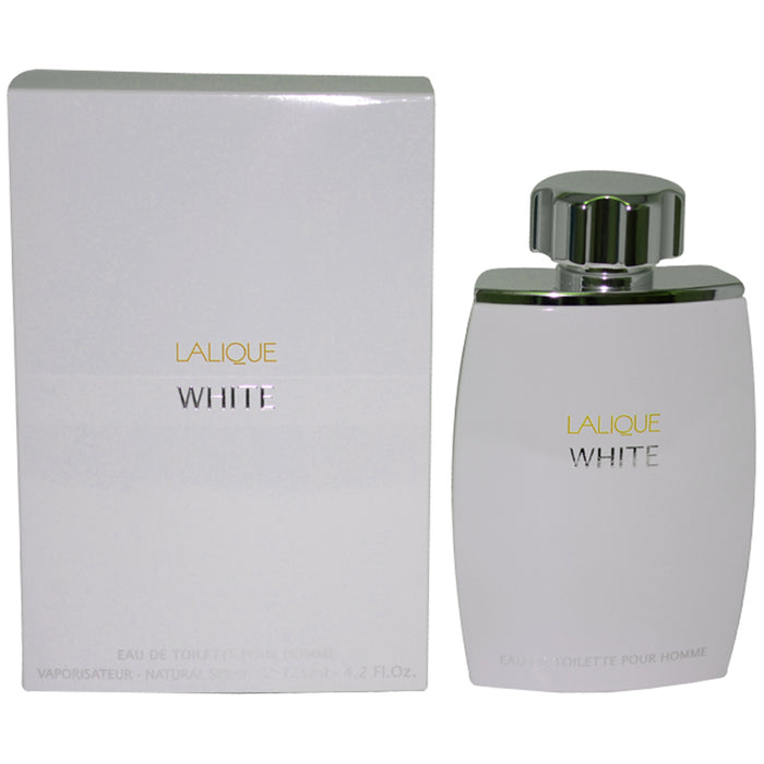 Lalique White de Lalique para hombres - Spray EDT de 4,2 oz