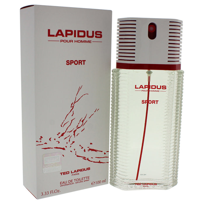 Lapidus Pour Homme Sport de Ted Lapidus para hombres - Spray EDT de 3,33 oz 