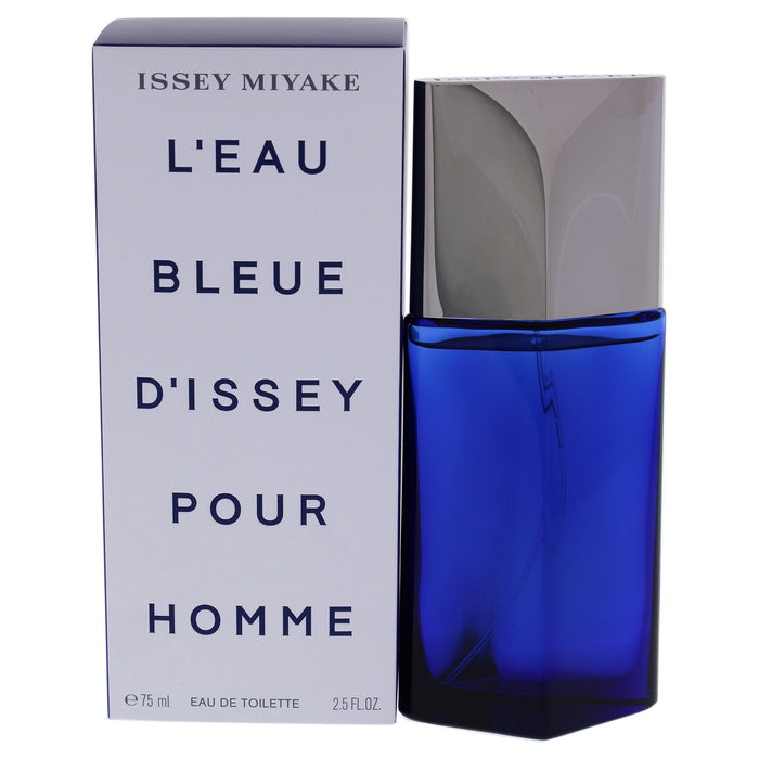 Leau Bleue Dissey Pour Homme de Issey Miyake para hombres - EDT en aerosol de 2.5 oz