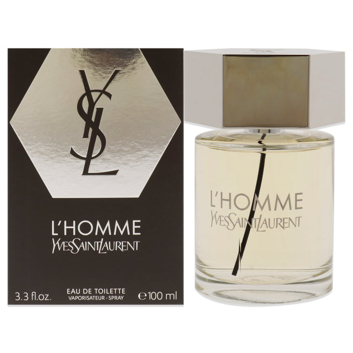 LHomme d'Yves Saint Laurent pour Homme - Spray EDT de 3,3 oz