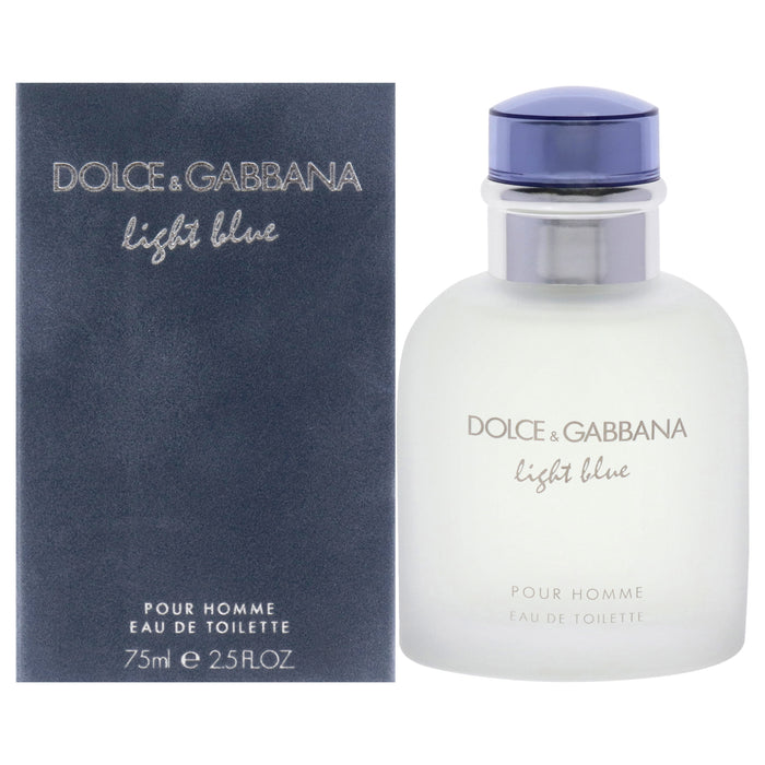 Azul claro de Dolce and Gabbana para hombres - Spray EDT de 2,5 oz