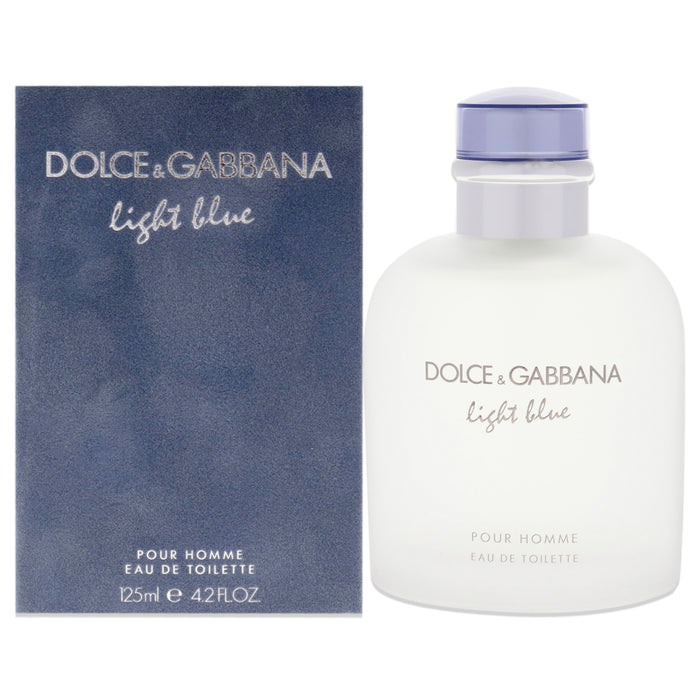 Azul claro de Dolce and Gabbana para hombres - Spray EDT de 4,2 oz 