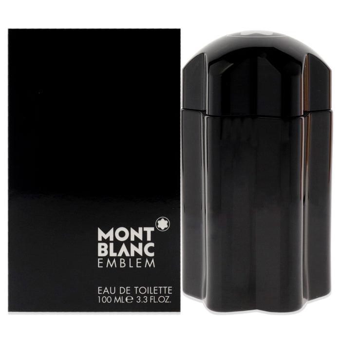 Emblema de Mont Blanc de Mont Blanc para hombres - Spray EDT de 3,3 oz