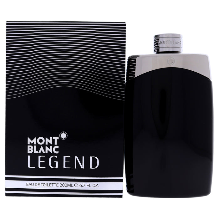 Mont Blanc Legend de Mont Blanc para hombres - Spray EDT de 6,7 oz