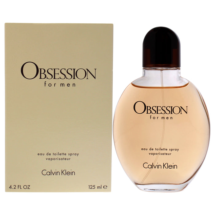 Obsession de Calvin Klein pour homme - Vaporisateur EDT de 4,2 oz