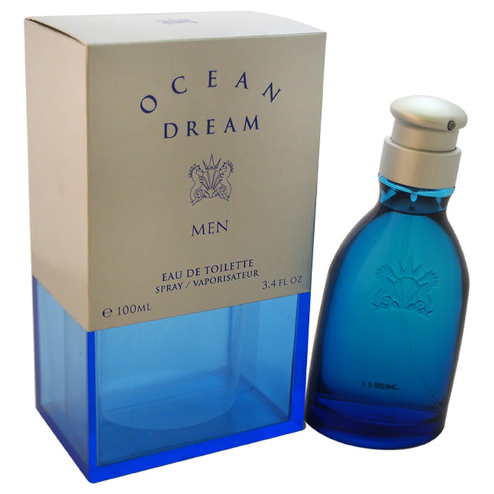 Ocean Dream de Giorgio Beverly Hills pour homme - Vaporisateur EDT de 3,4 oz