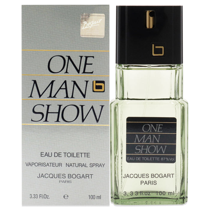 One Man Show de Jacques Bogart para hombres - Spray EDT de 3,3 oz