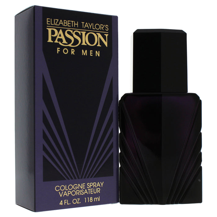 Passion de Elizabeth Taylor para hombres - Spray EDC de 4 oz
