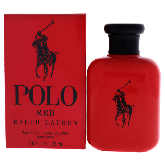 Polo Red de Ralph Lauren pour homme - Vaporisateur EDT de 2,5 oz 